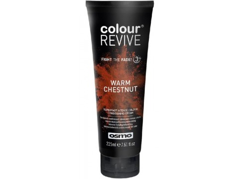 Osmo dažanti, plaukus kondicionuojanti kaukė Colour Revive Warm Chestnut 225ml